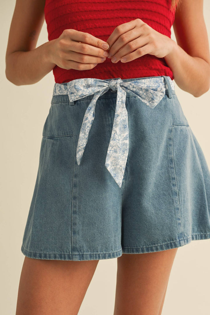 The Lilah Denim Shorts