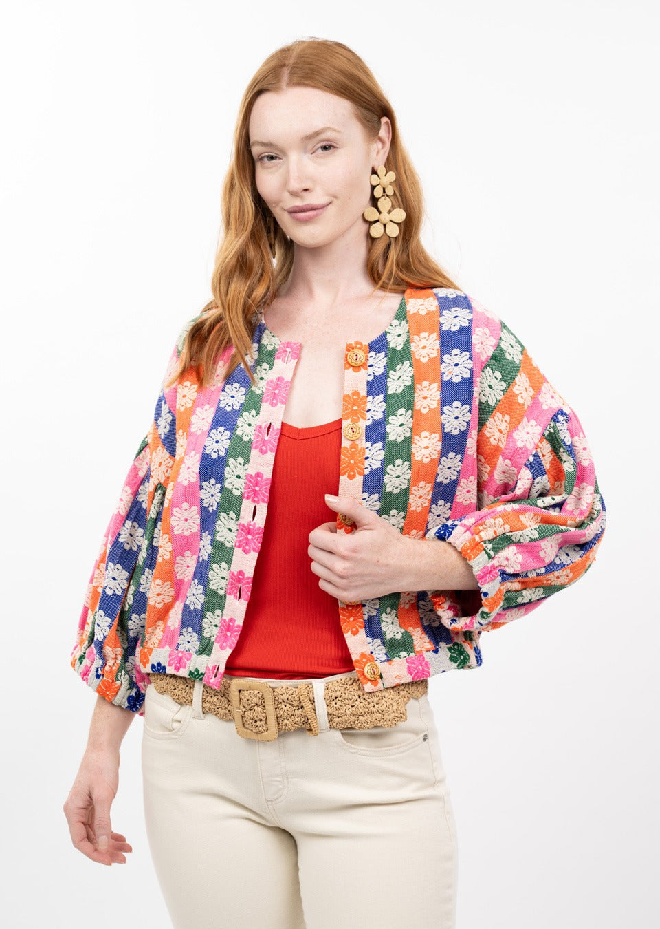 Ivy Jane Rainbow Daisy Jacket