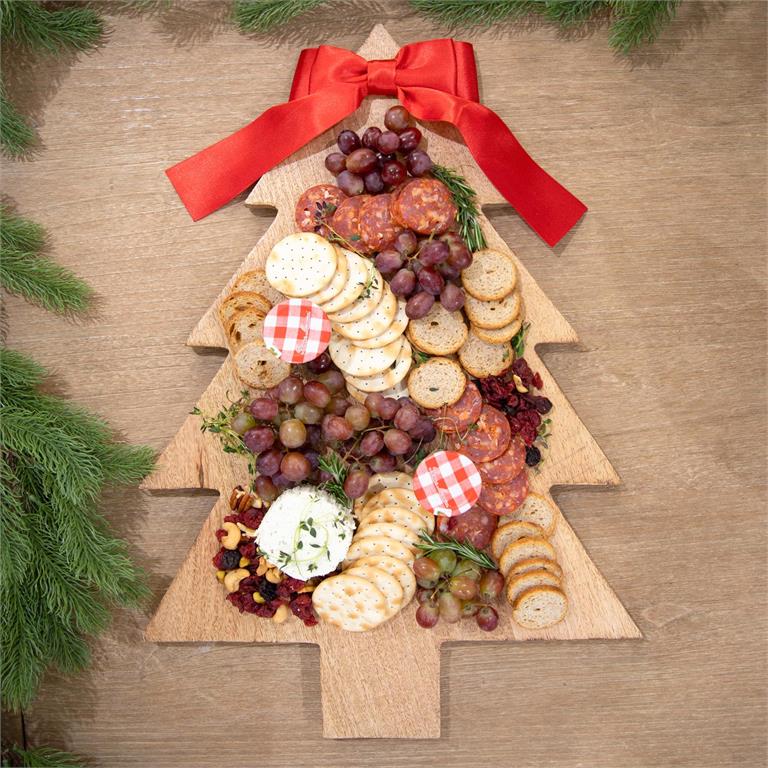 Wood Tree Board with Bow – The Gift Horse Germantown