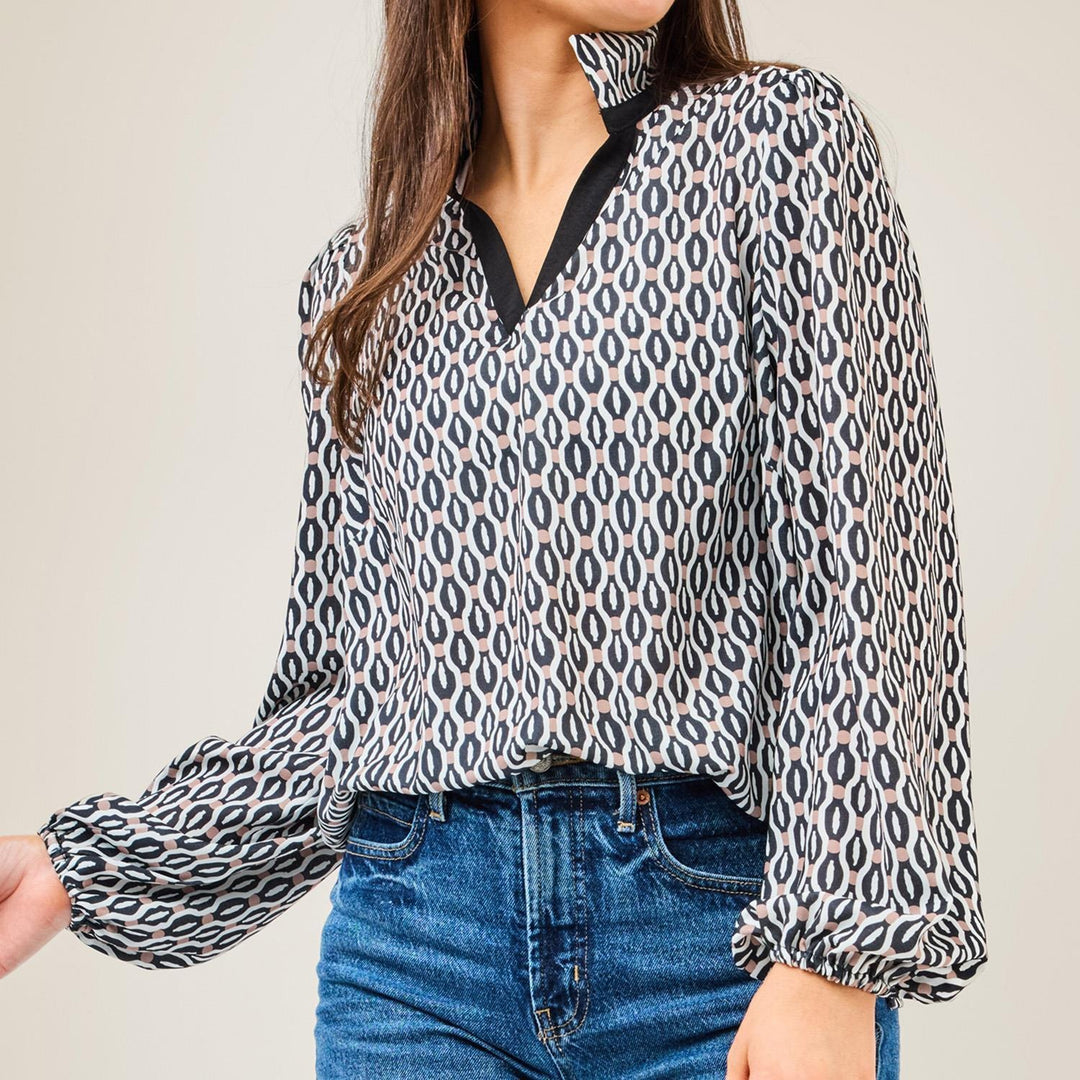 Top Kayla High Notes Tan PK S-L