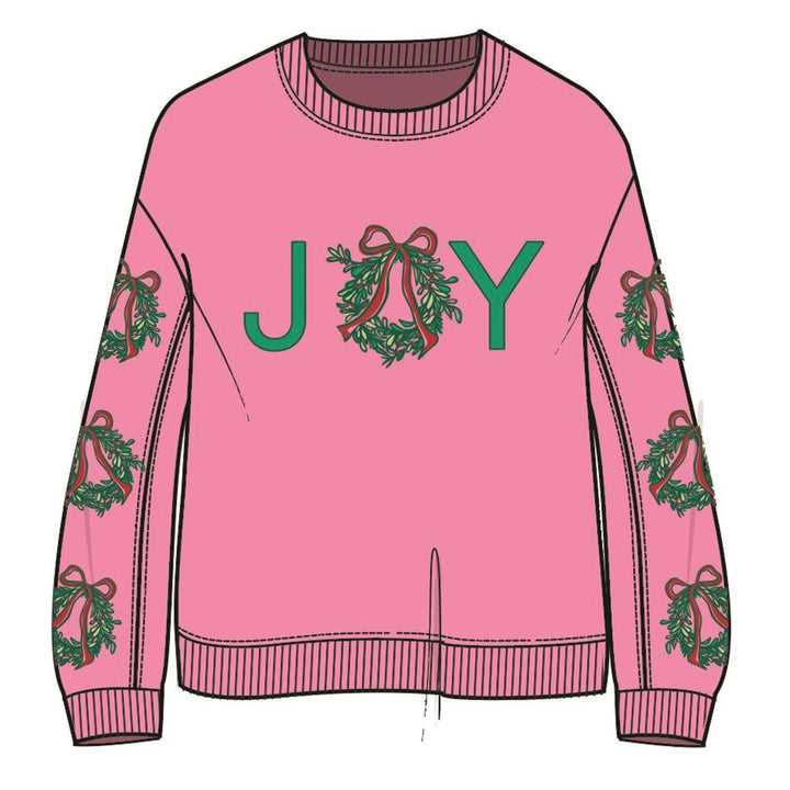 Sweatshirt Sarah Joy Wreath PK S-L