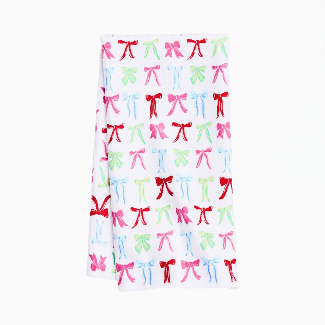 Quickdry Kitchen Towel A Bowtfl Chrstms