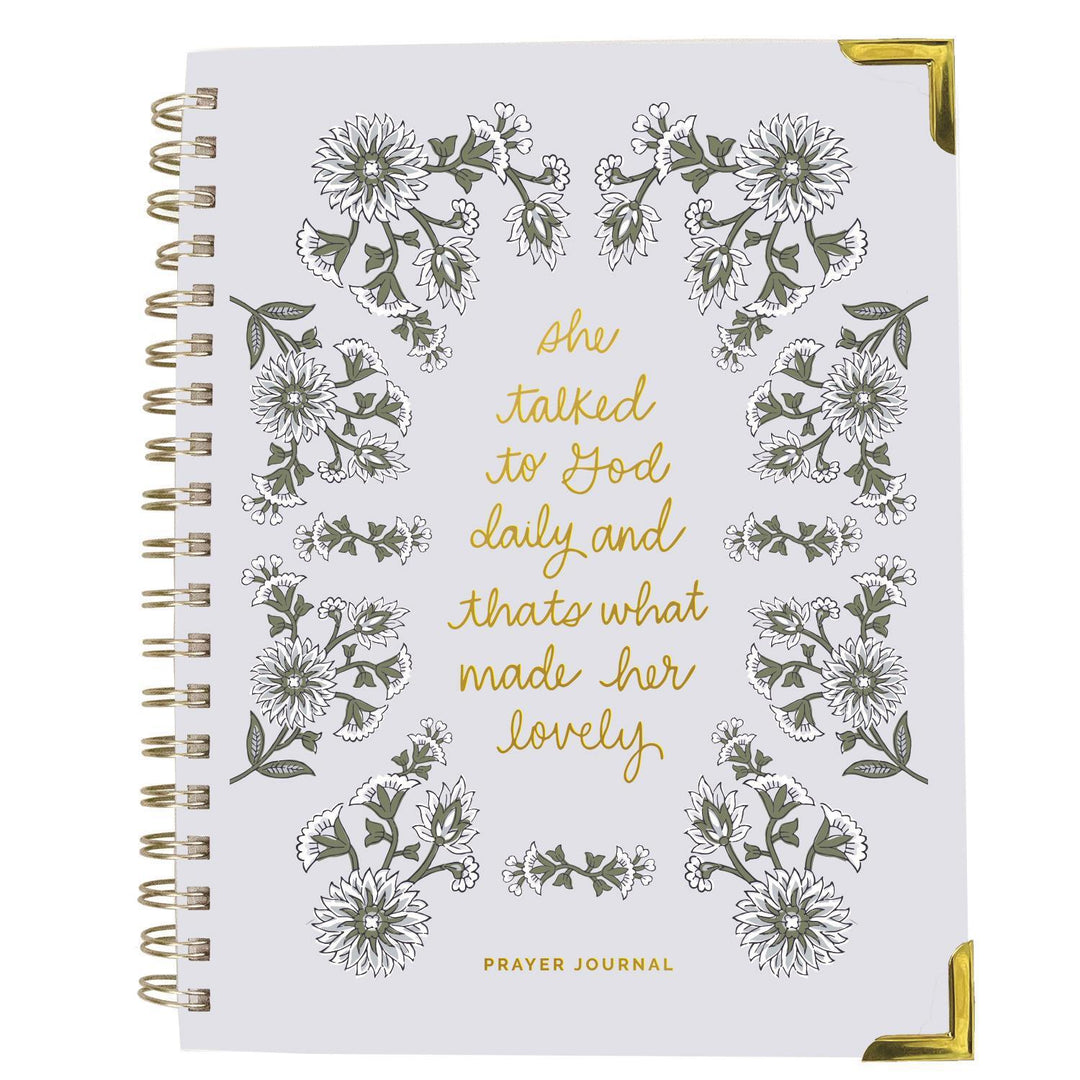 Journal Prayer She Talked To God