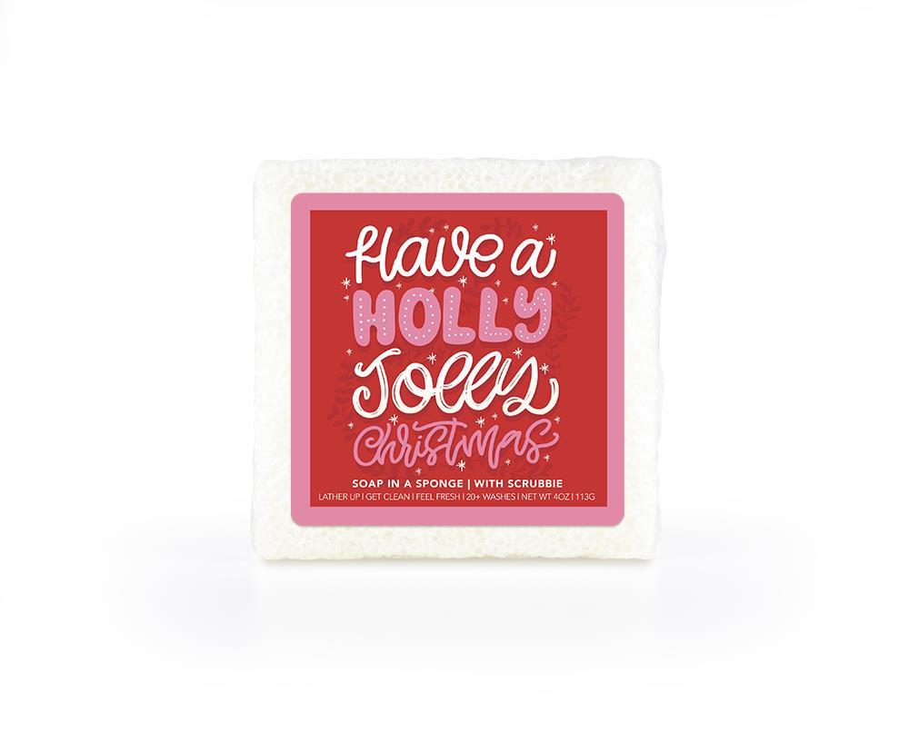 Holiday Shower Sponges