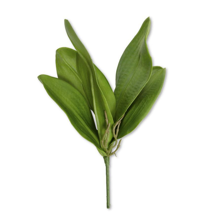 Real Touch 5 Orchid Leaves Stem