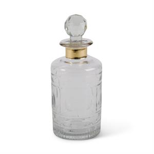 Glass and Gold Decanter