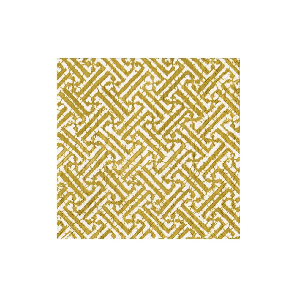 Fretwork Gold Napkin