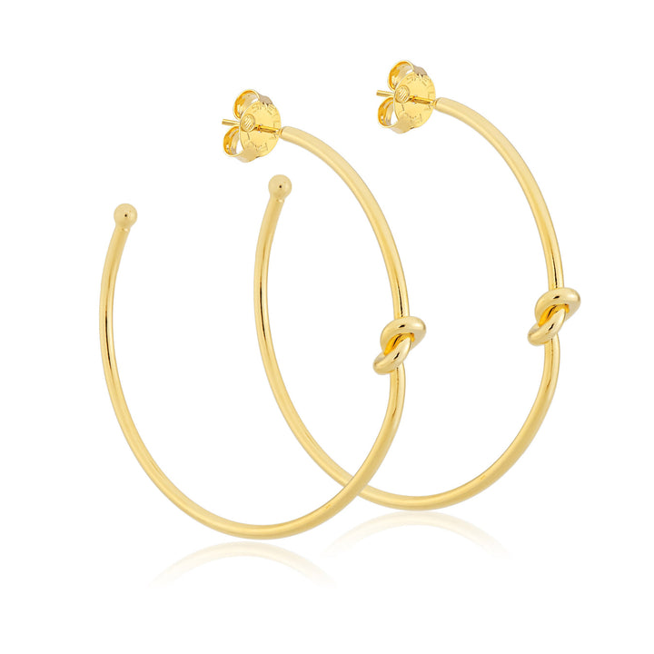 Sheila Fajl Knot Hoops