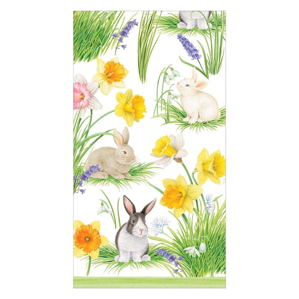 Bunnies & Daffodils Napkins