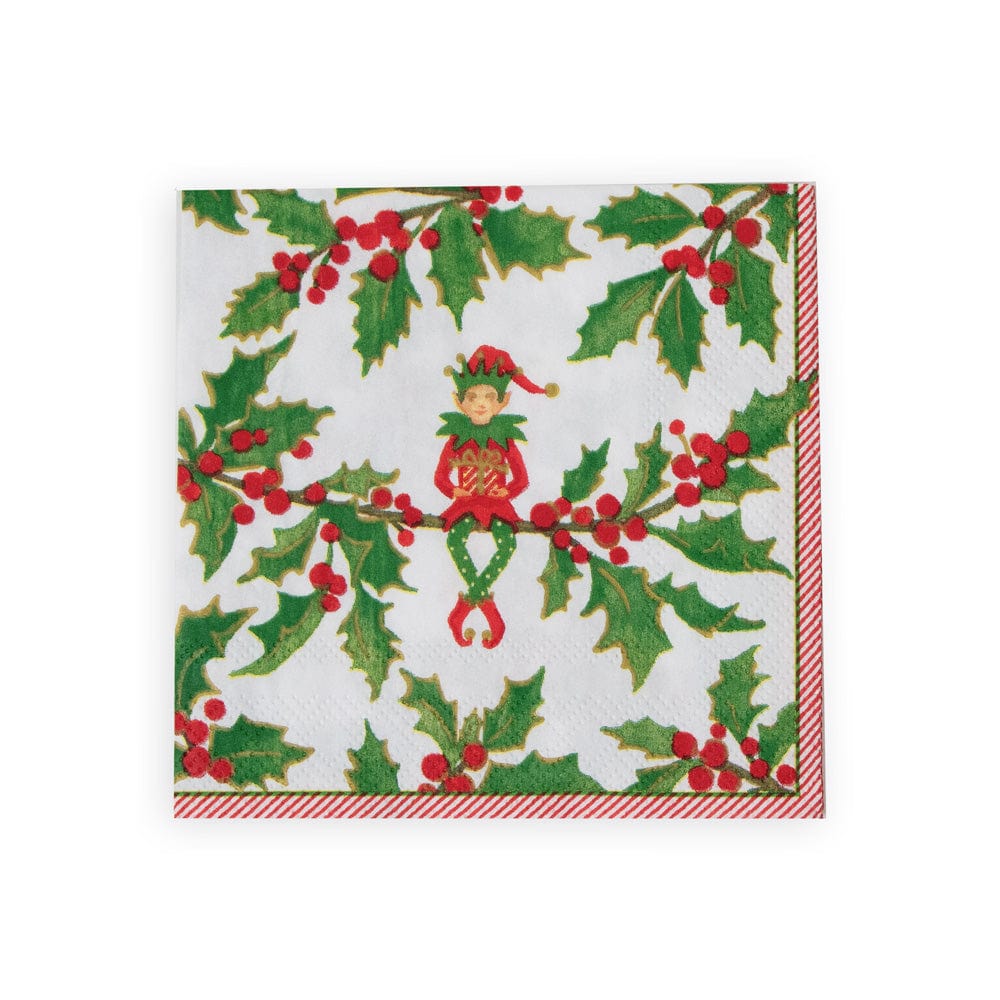 Jingle Elves Napkin