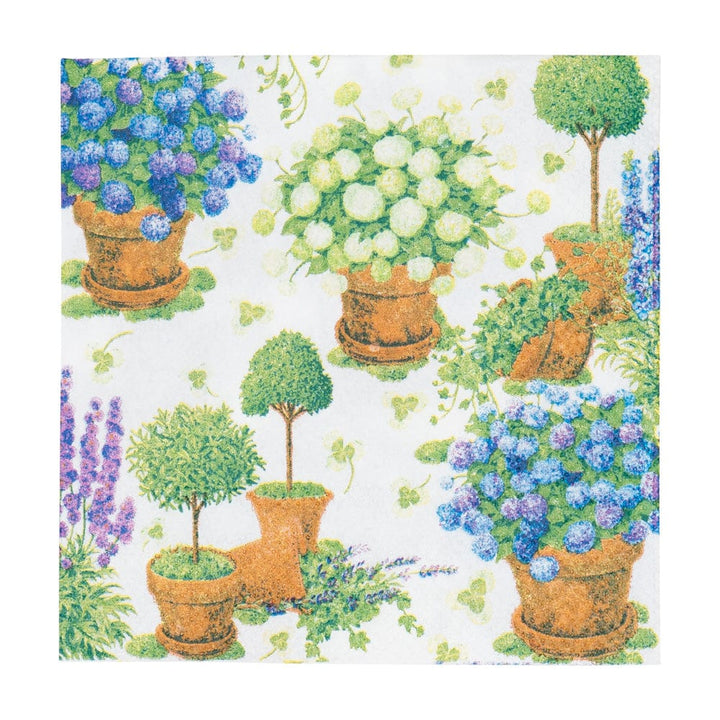 Potted Hydrangeas Napkins