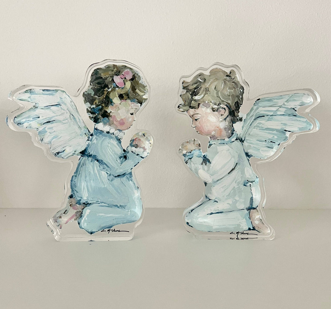 Tiny Blue Wings Acrylic