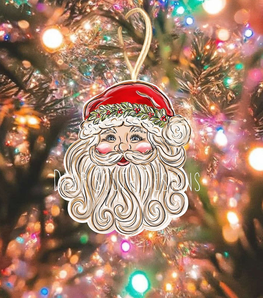 Santa Claus Acrylic Ornament
