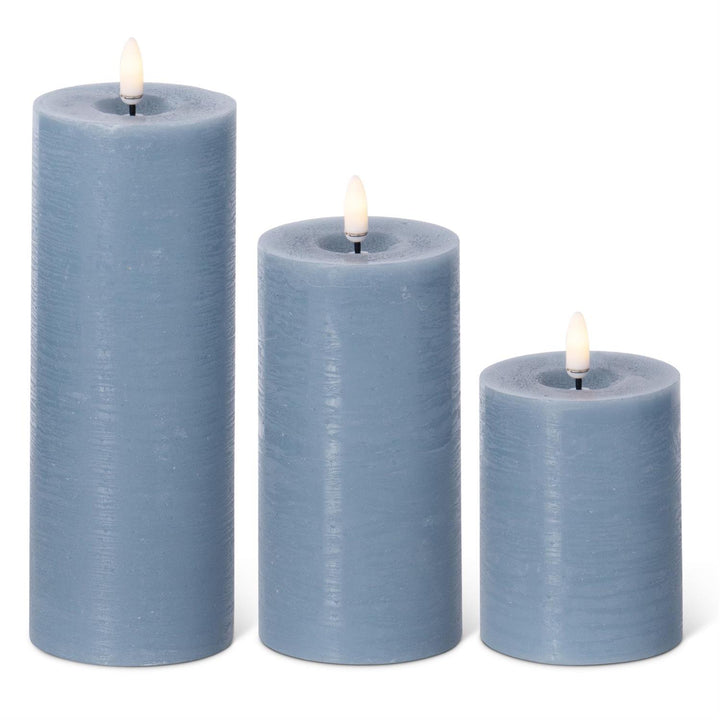 ON/OFF Touch LED Pillar Candles w/Timers (Multiple Colors)