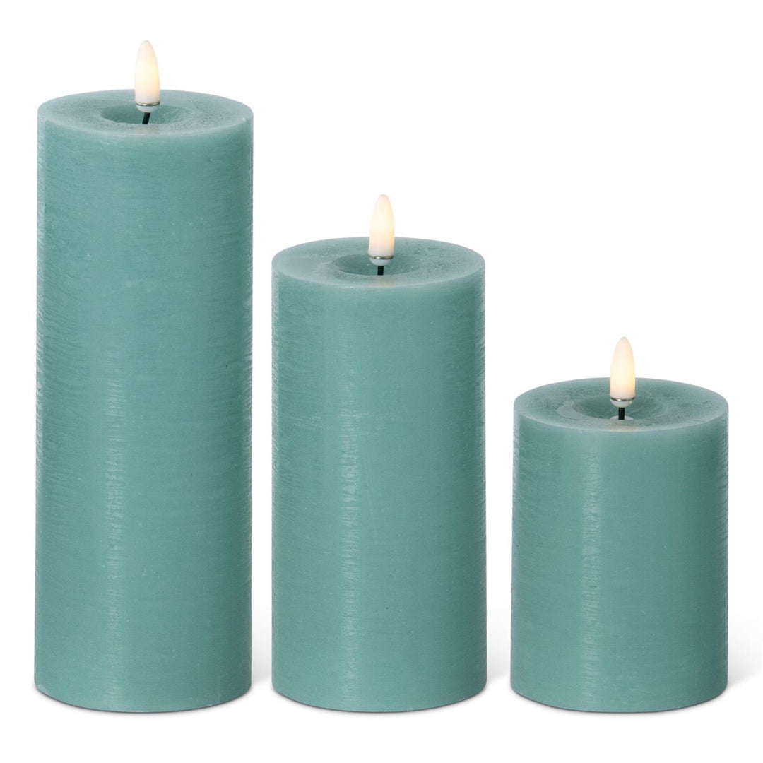 ON/OFF Touch LED Pillar Candles w/Timers (Multiple Colors)