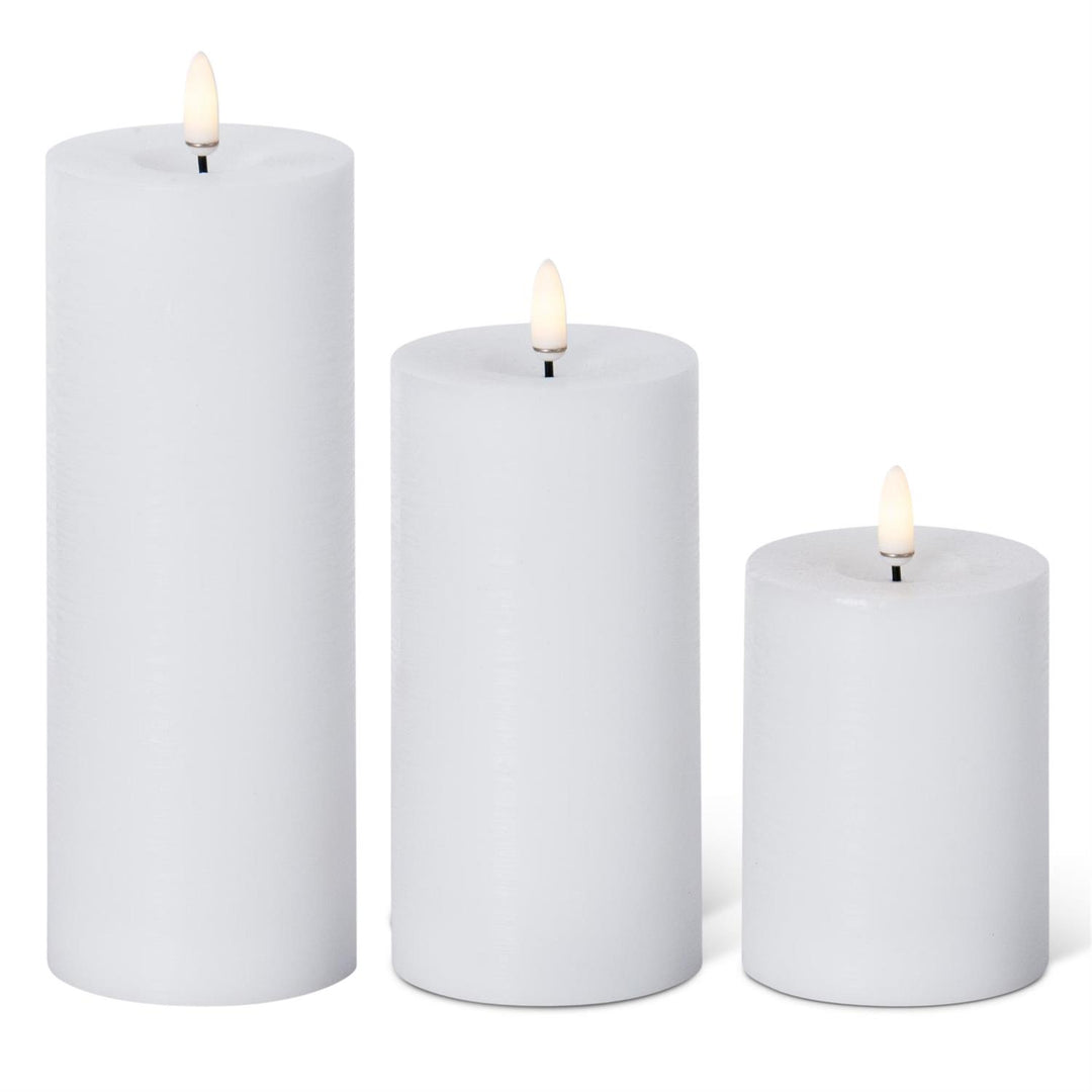 ON/OFF Touch LED Pillar Candles w/Timers (Multiple Colors)