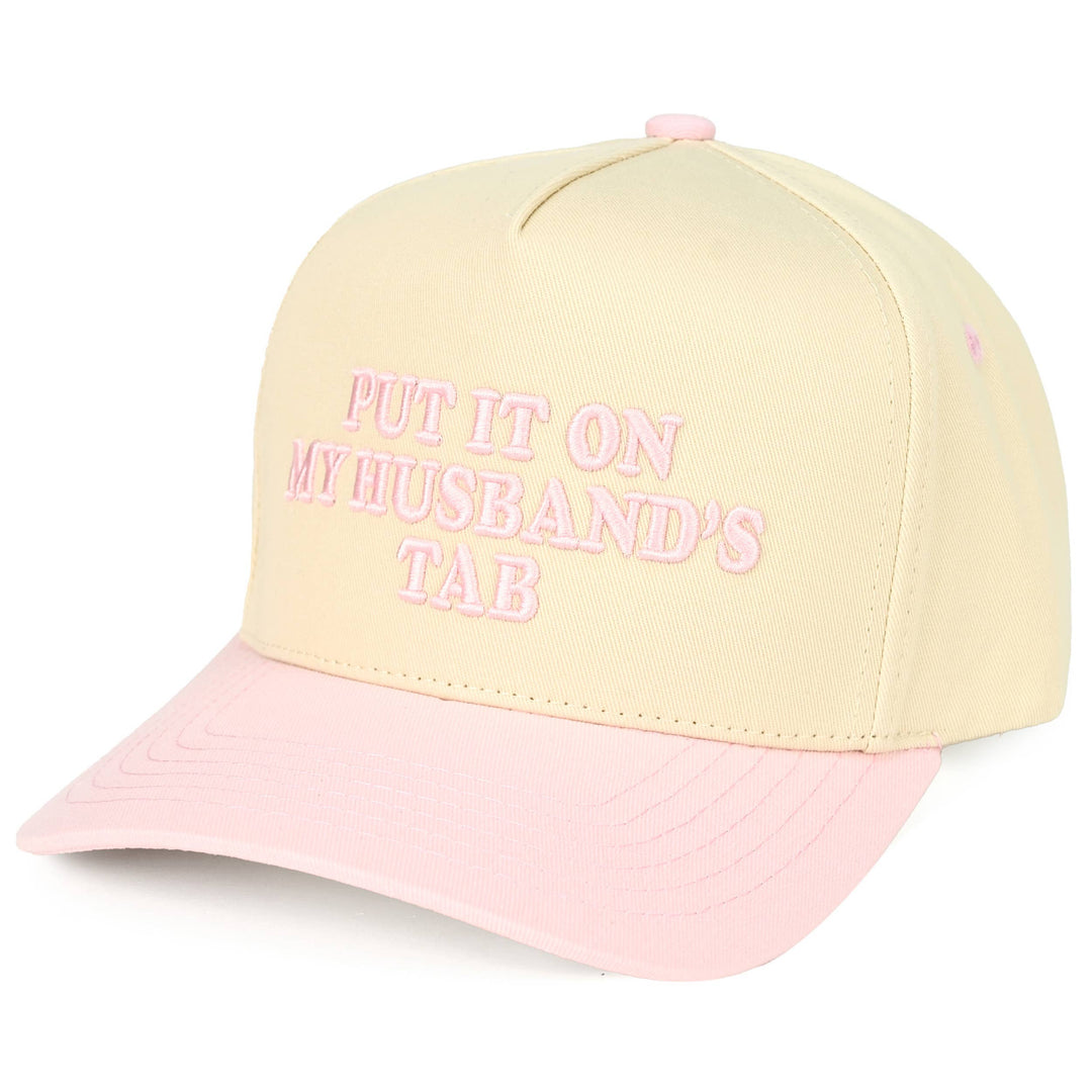 On My Husband's Tab Hat