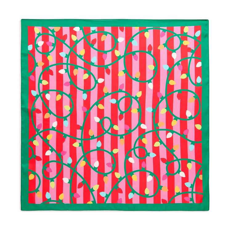 String Light Square Scarf