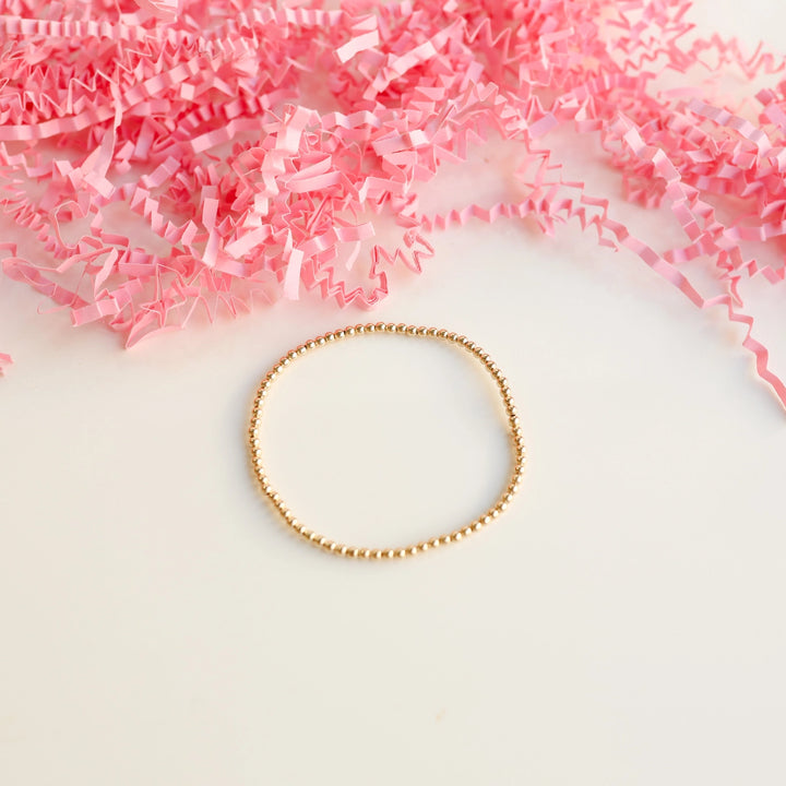 Gold Filled Beaded Bracelets