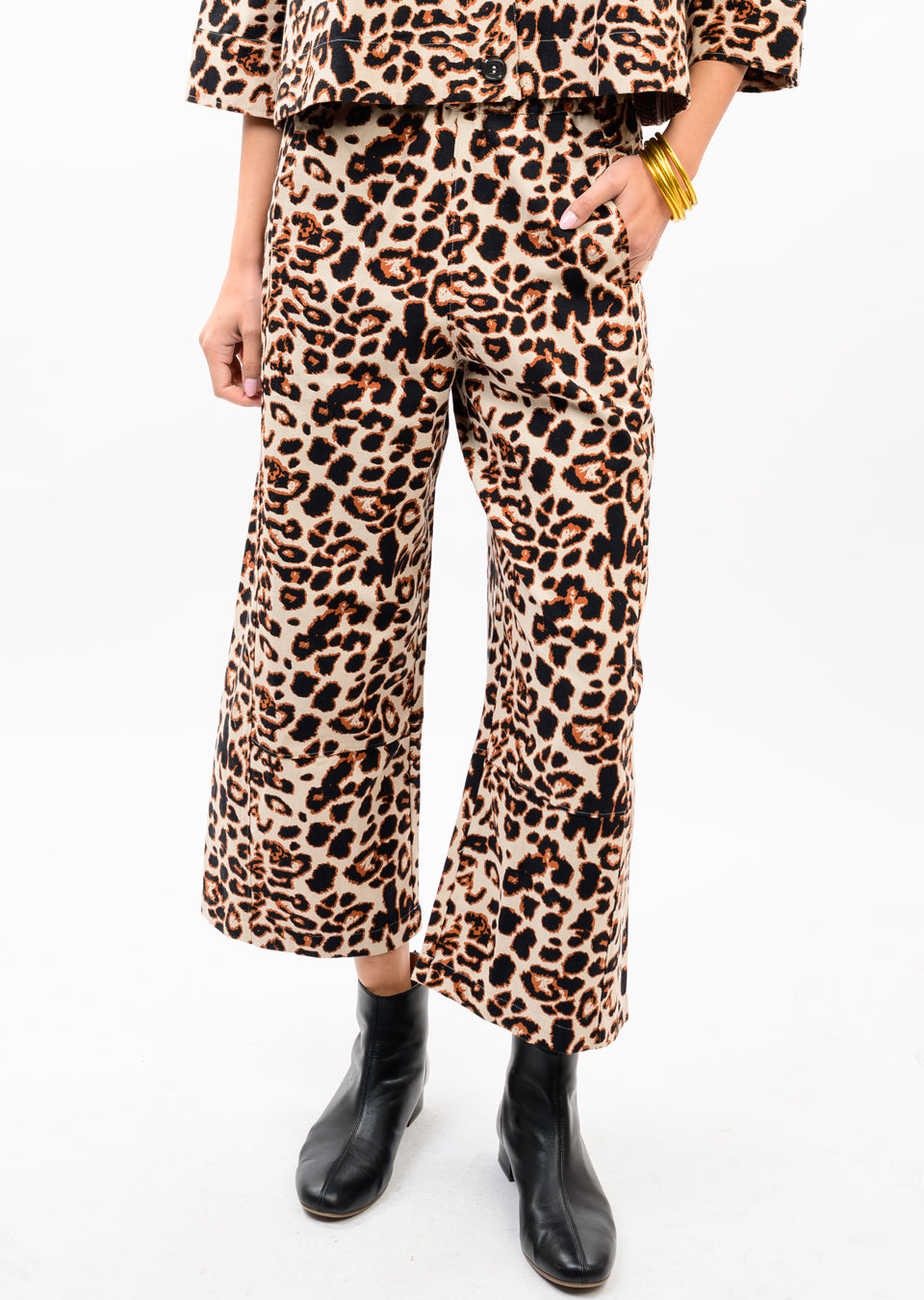 Leopard Barrel Pants | Ivy Jane
