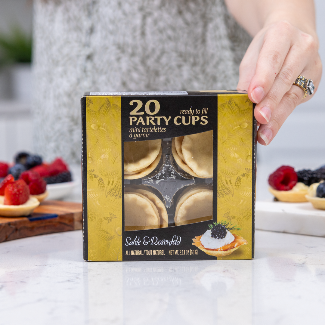 Sable &amp; Rosenfeld Party Cups | 20 cups pack