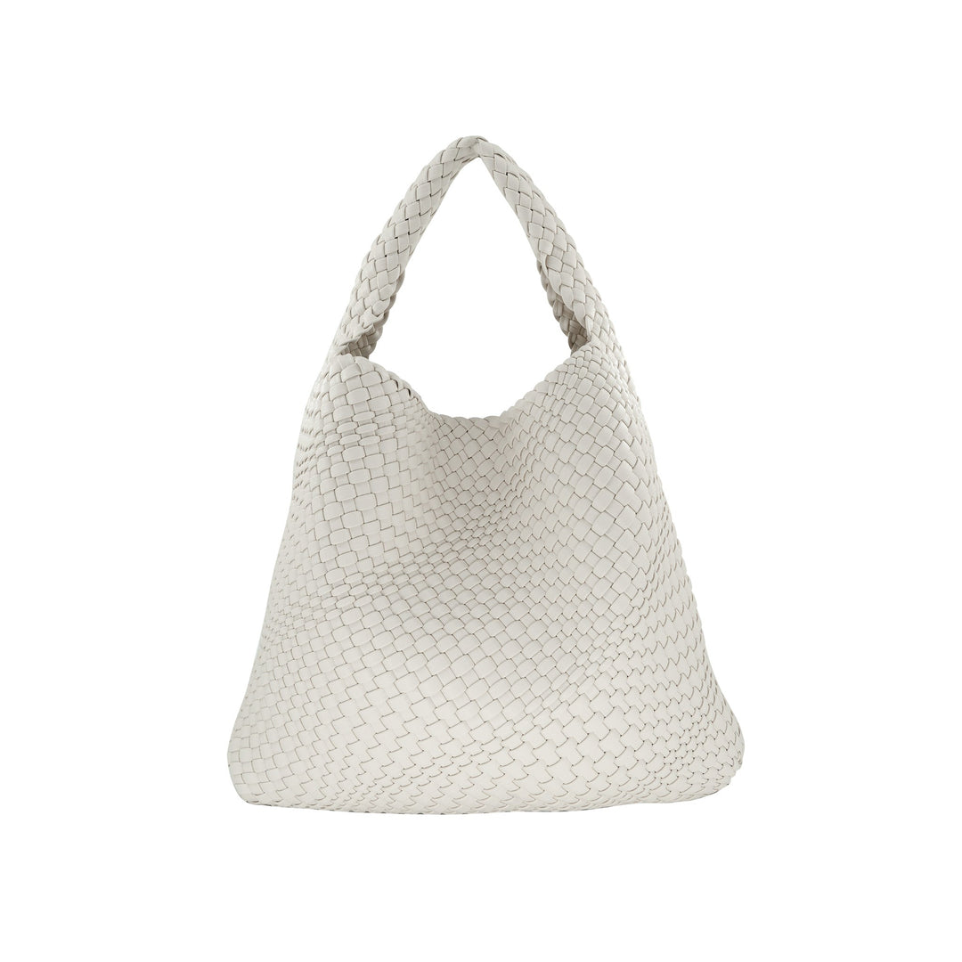 Woven Shoulder Tote