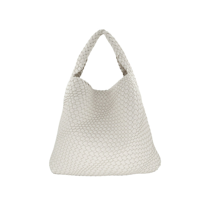 Woven Shoulder Tote