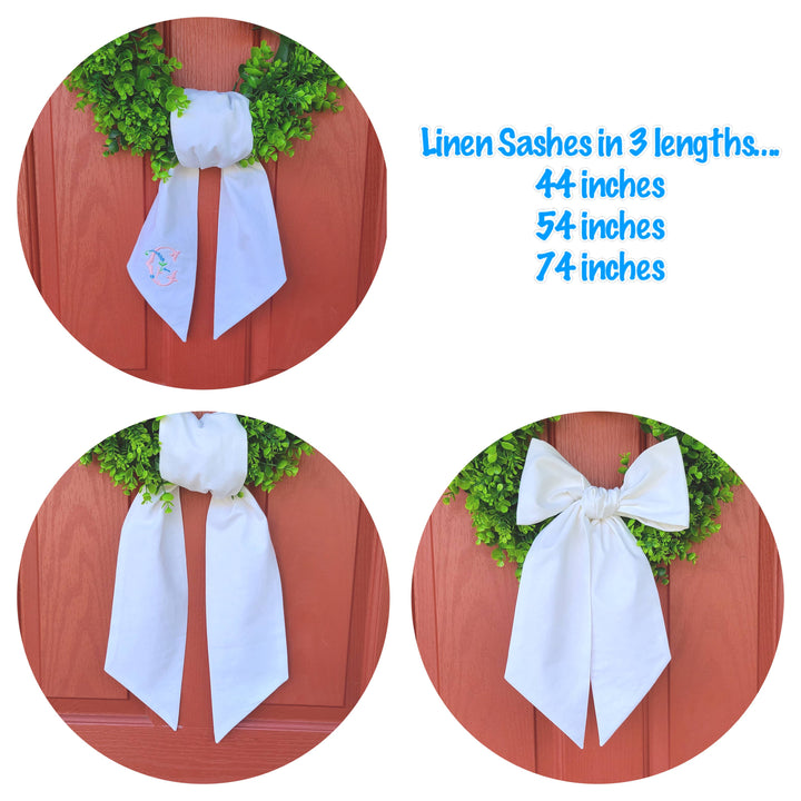 Linen Blend Sash | 4 Colors