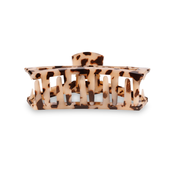 Open Hair Clip | Small | Blonde Tortoise