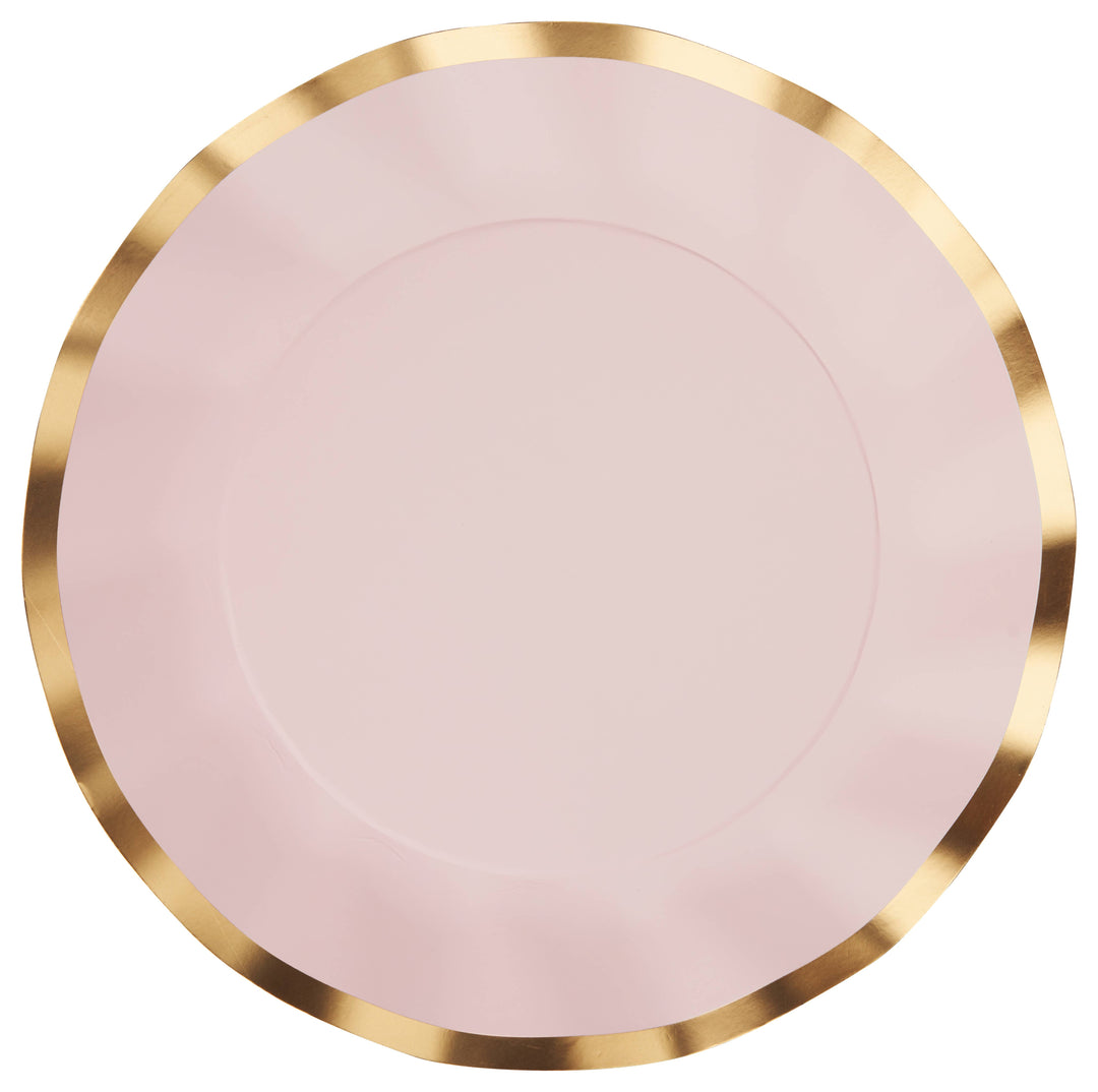 Wavy Dinner Plate Everyday Blush