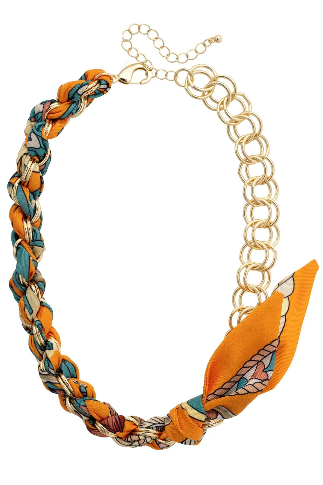 Chain Scarf Necklace