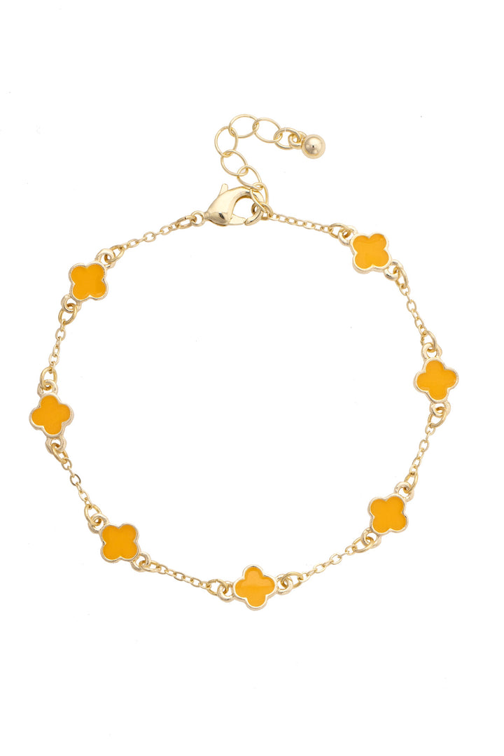 Dainty Clover Bracelet