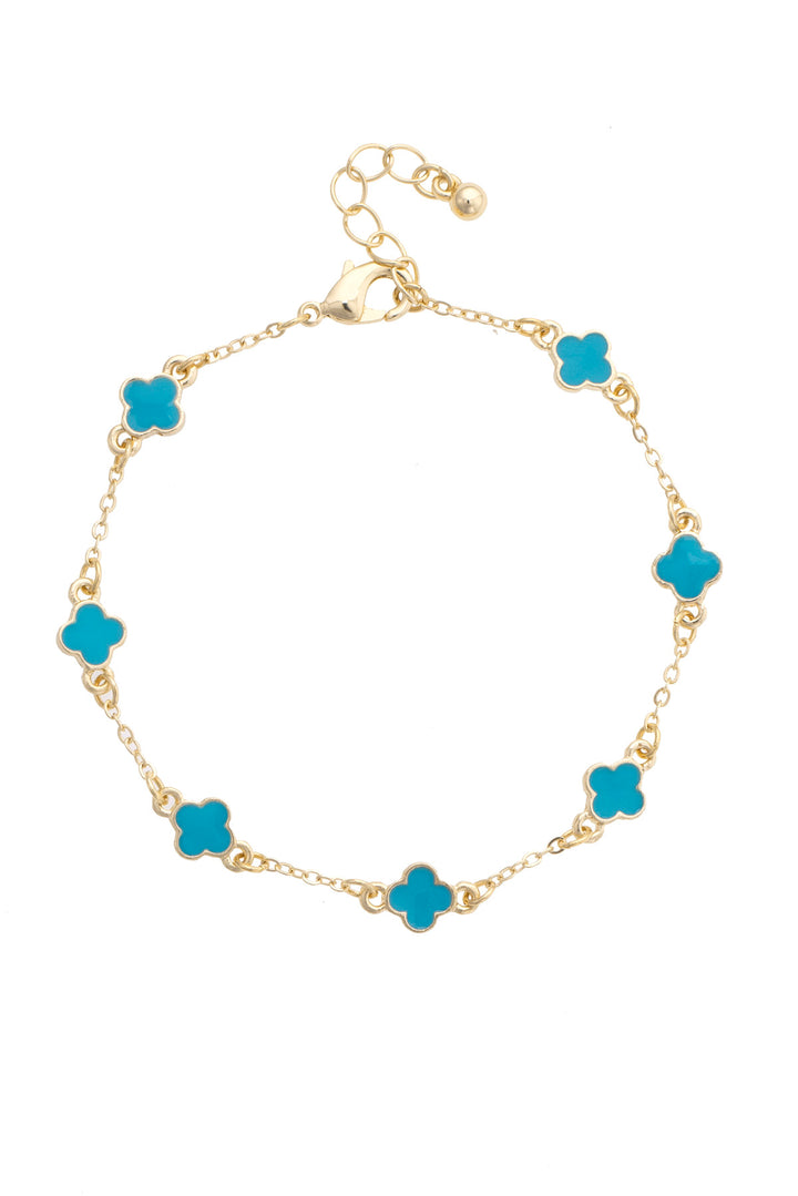 Dainty Clover Bracelet
