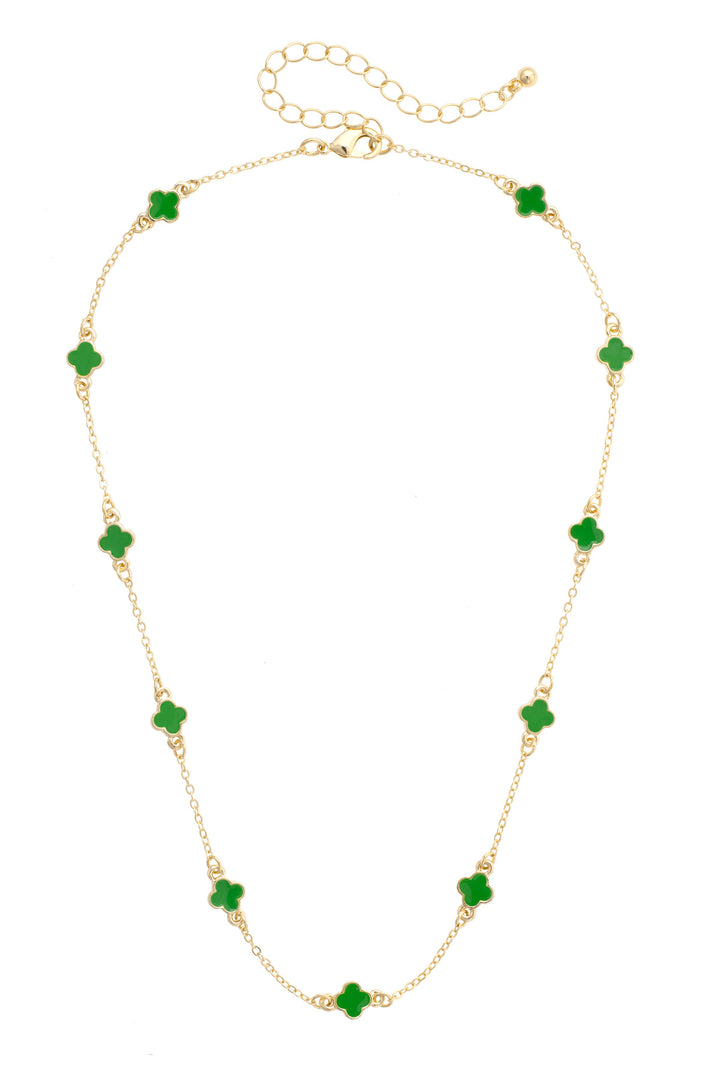 Dainty Clover Necklace
