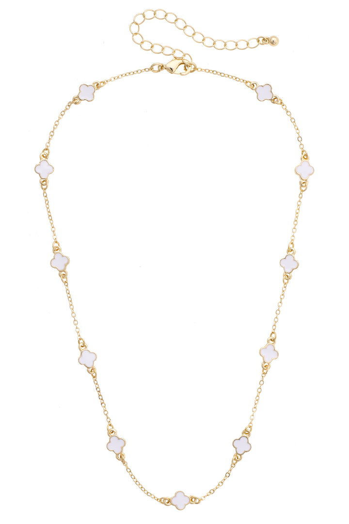 Dainty Clover Necklace