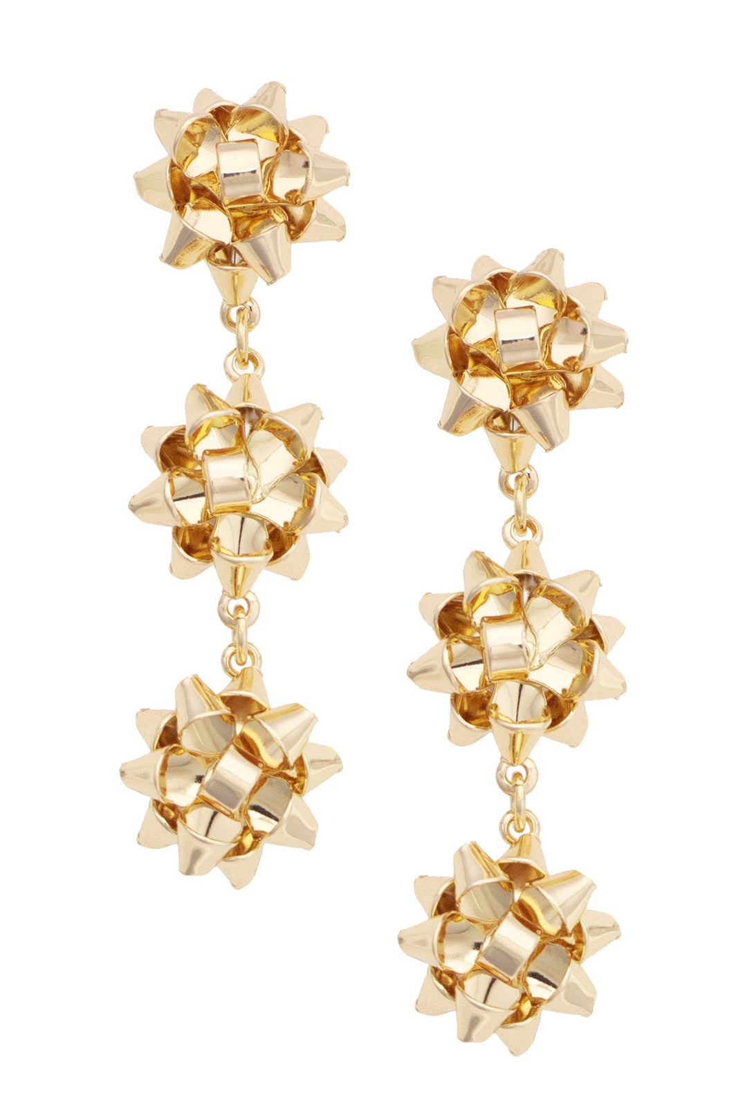 Tied with Bows Drop Earring