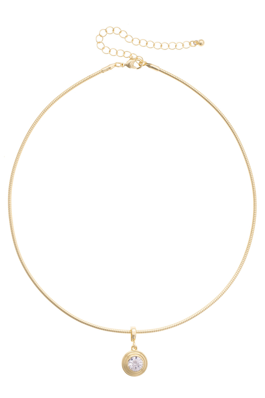 Bezel Collar Necklace