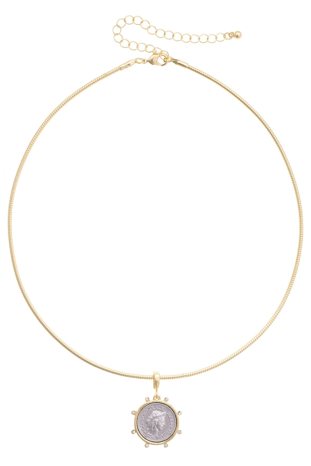 Coin Collar Necklace