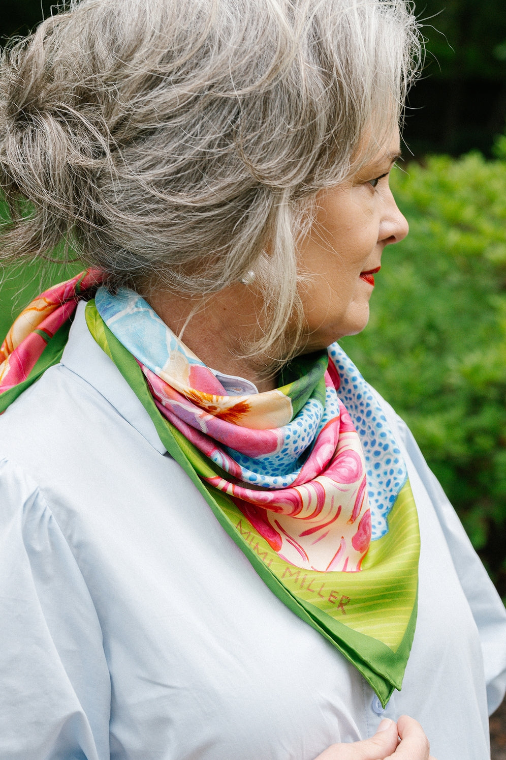 Pansy Scarf | Mimi Miller