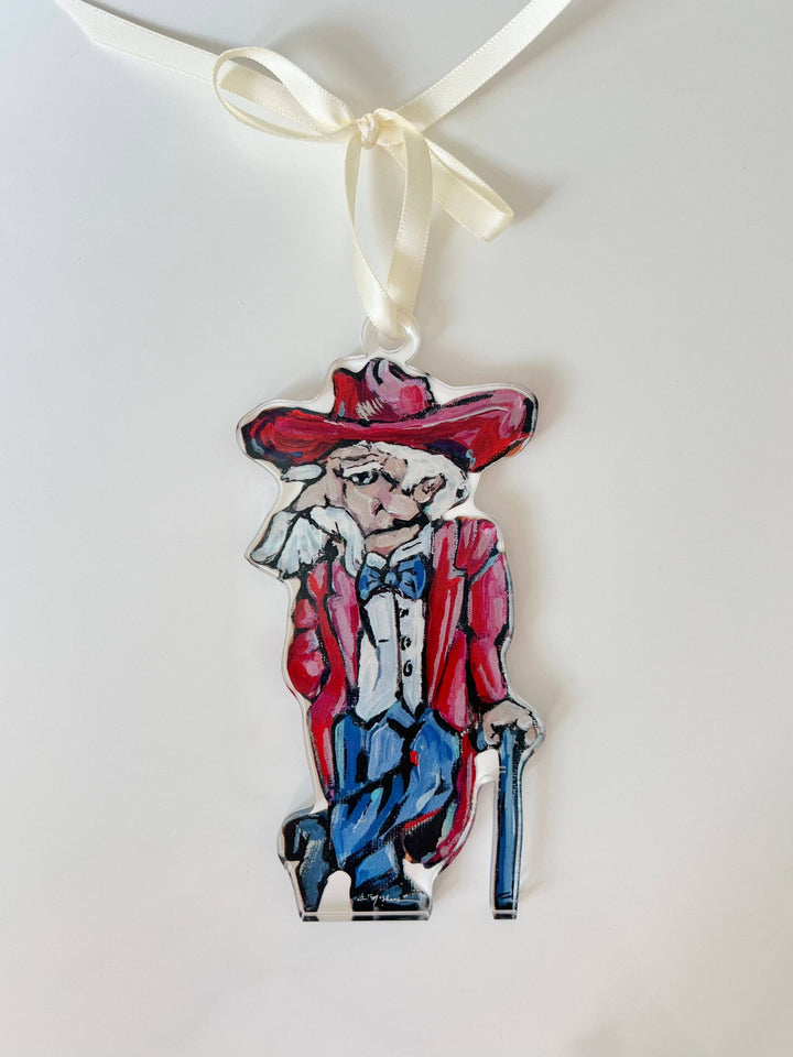 Ole Miss Reb Ornament