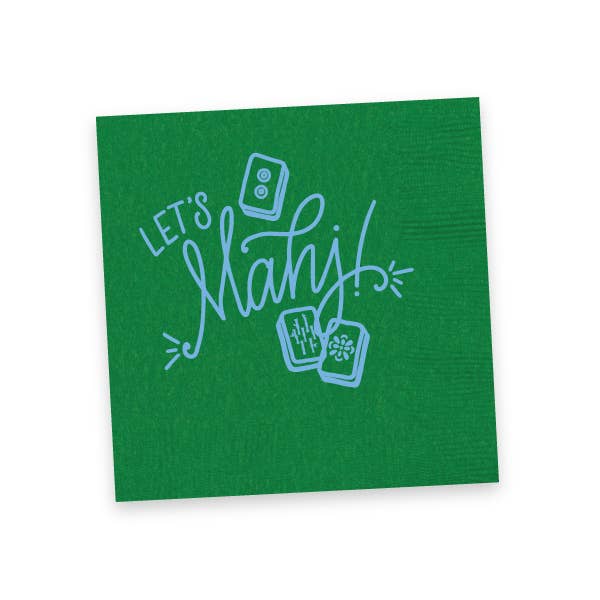 Let's Mahj! Napkins