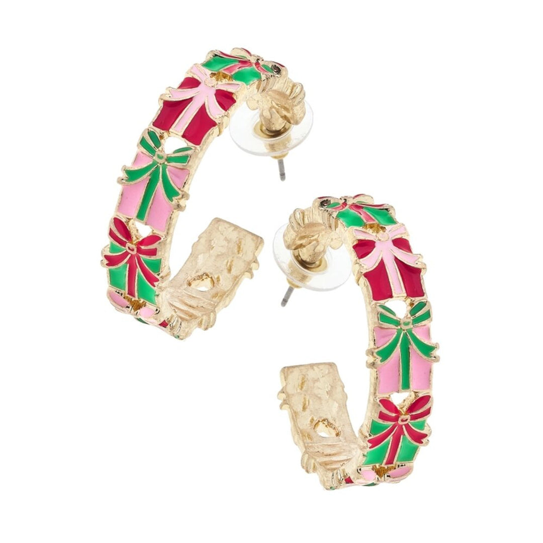 Gift Wrap Present Hoop