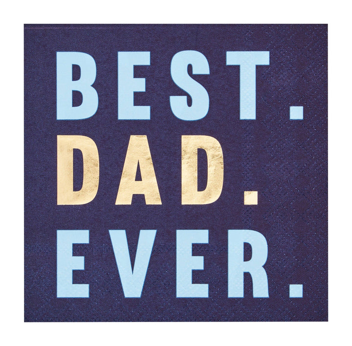 Best Dad Ever Cocktail Napkin