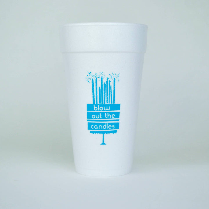 Birthday Cake Styrofoam Cup