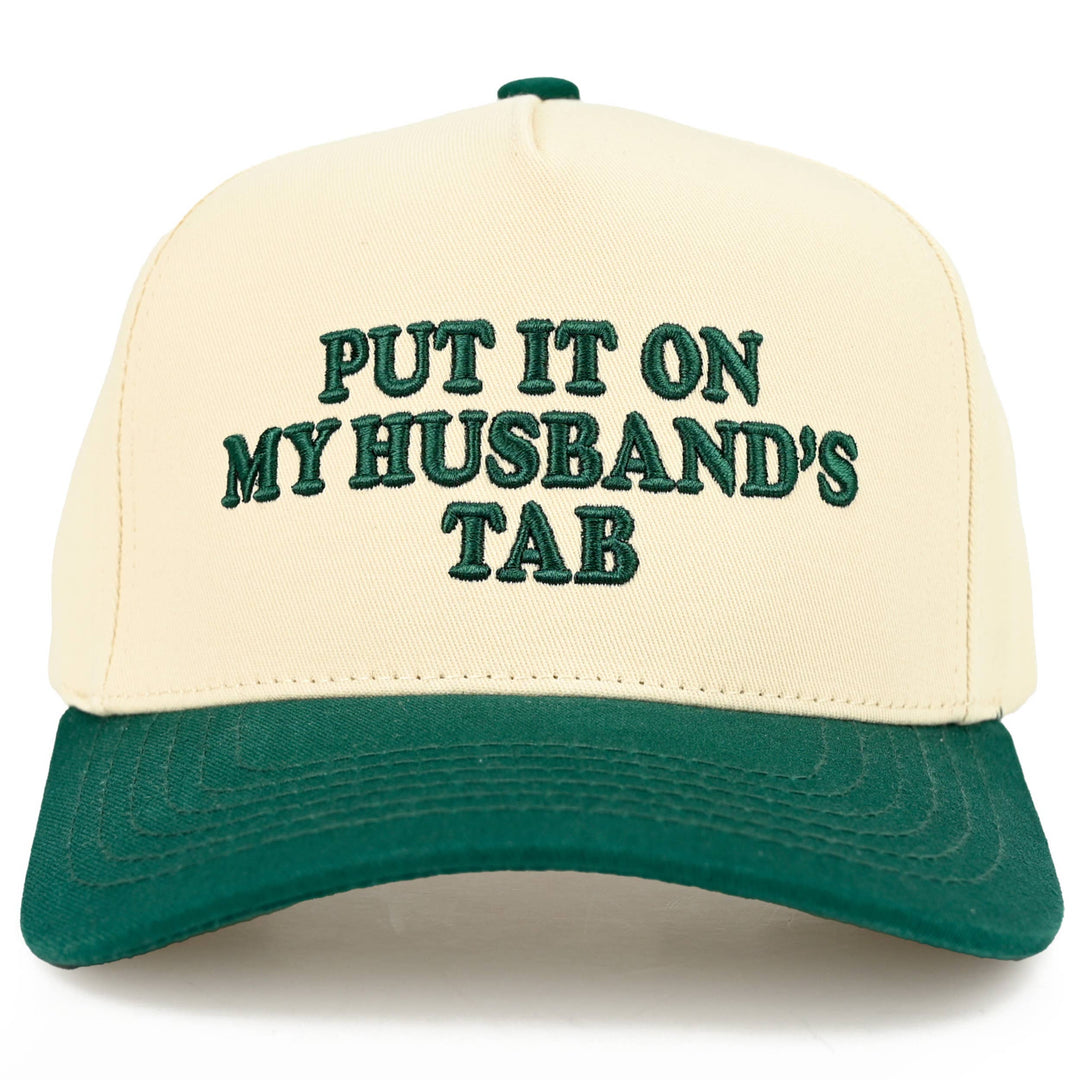 On My Husband's Tab Hat