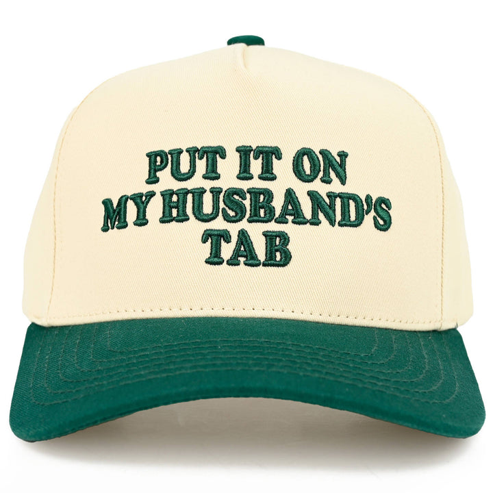 On My Husband's Tab Hat