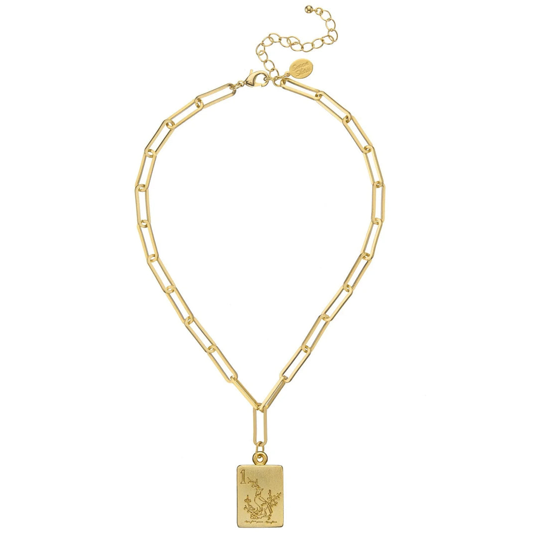 Mahjong Large Paperclip Necklace | Susan Shaw