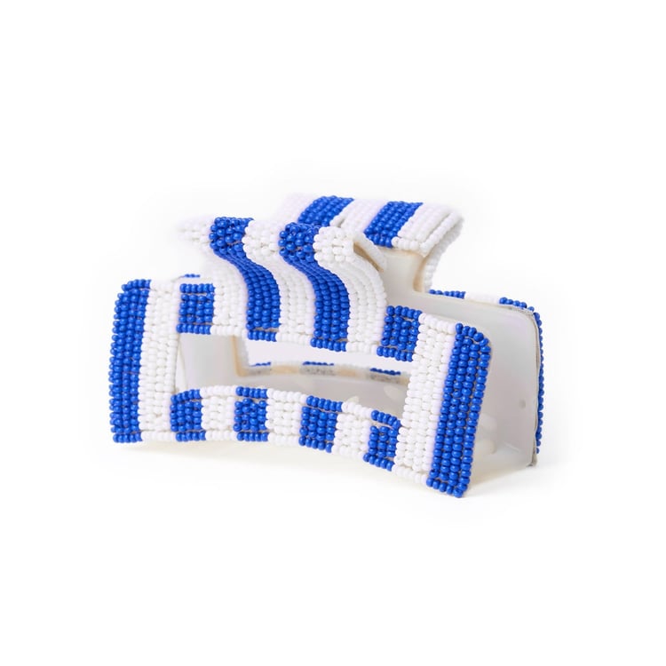 Gameday Beaded Claw Clips