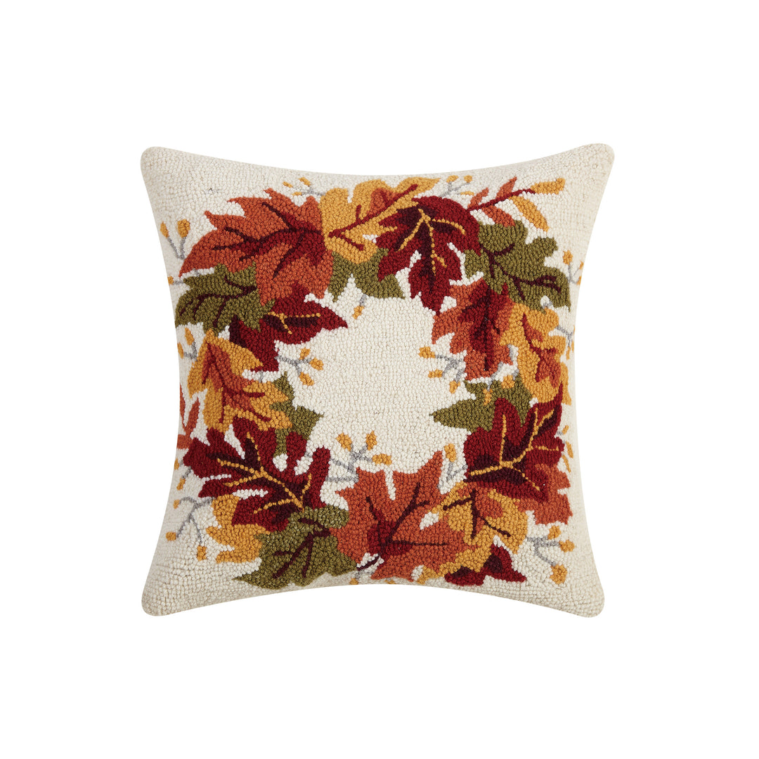 Fall Wreath Hook Pillow