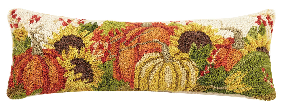 Pumpkins Cream Hook Pillow